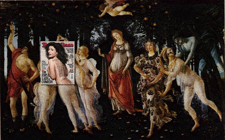 обложки журналов подставленные к картинам, обложки журналов шедевры живописи