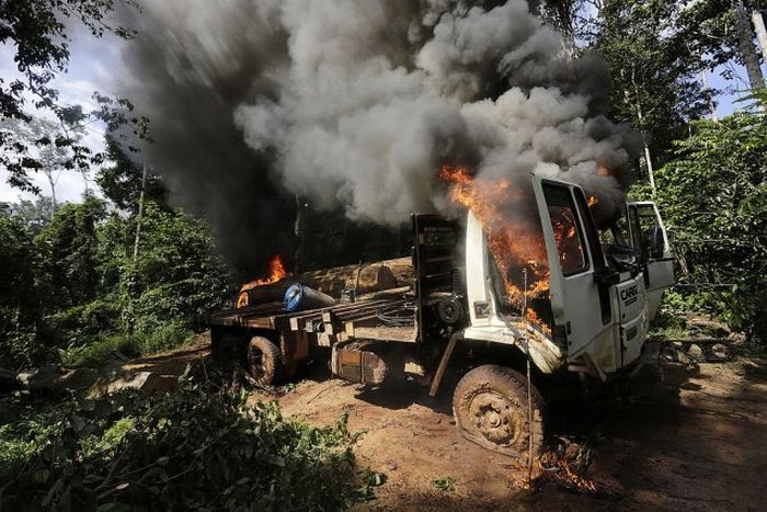Невероятно жесткий самосуд жителей Амазонии над черными лесорубами жители амазонки расправились над лесорубами, жители Амазонии против черных лесорубов, самосуд амазонки над лесорубами