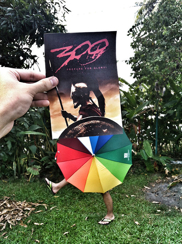 Джейми Чунг, Jaemy Choong, объединение постеров к фильмам с реальными людьми 