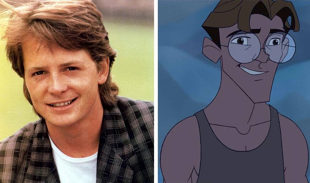 сходство, актёры озвучивавшие, мульт-герои 