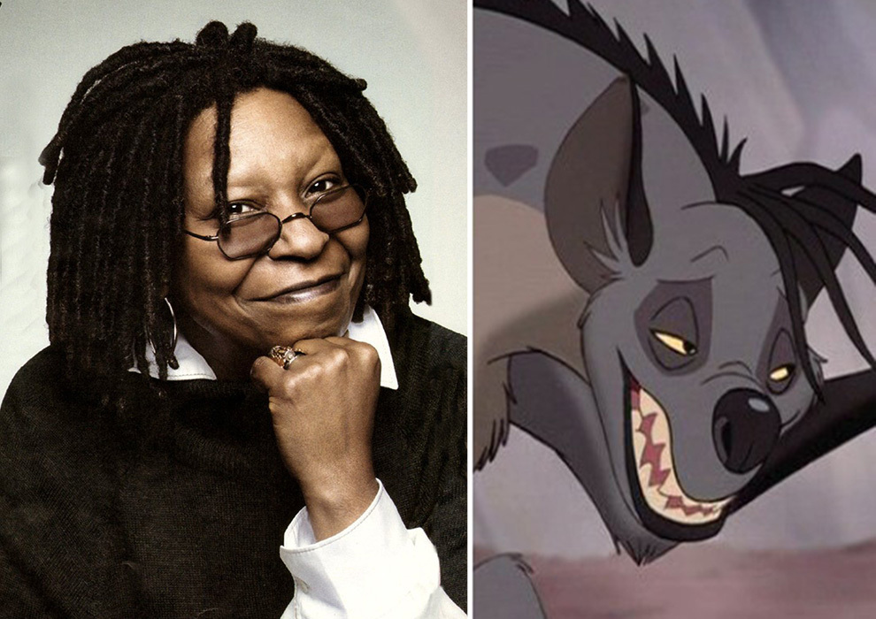 сходство, актёры озвучивавшие, мульт-герои 