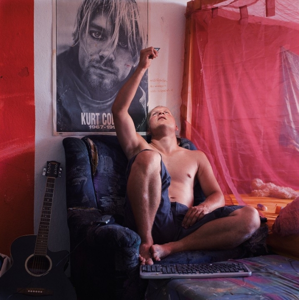 селфи, автопортреты для социальных сетей, Матье Грак, Эван Баден, Вольфрам Хан 