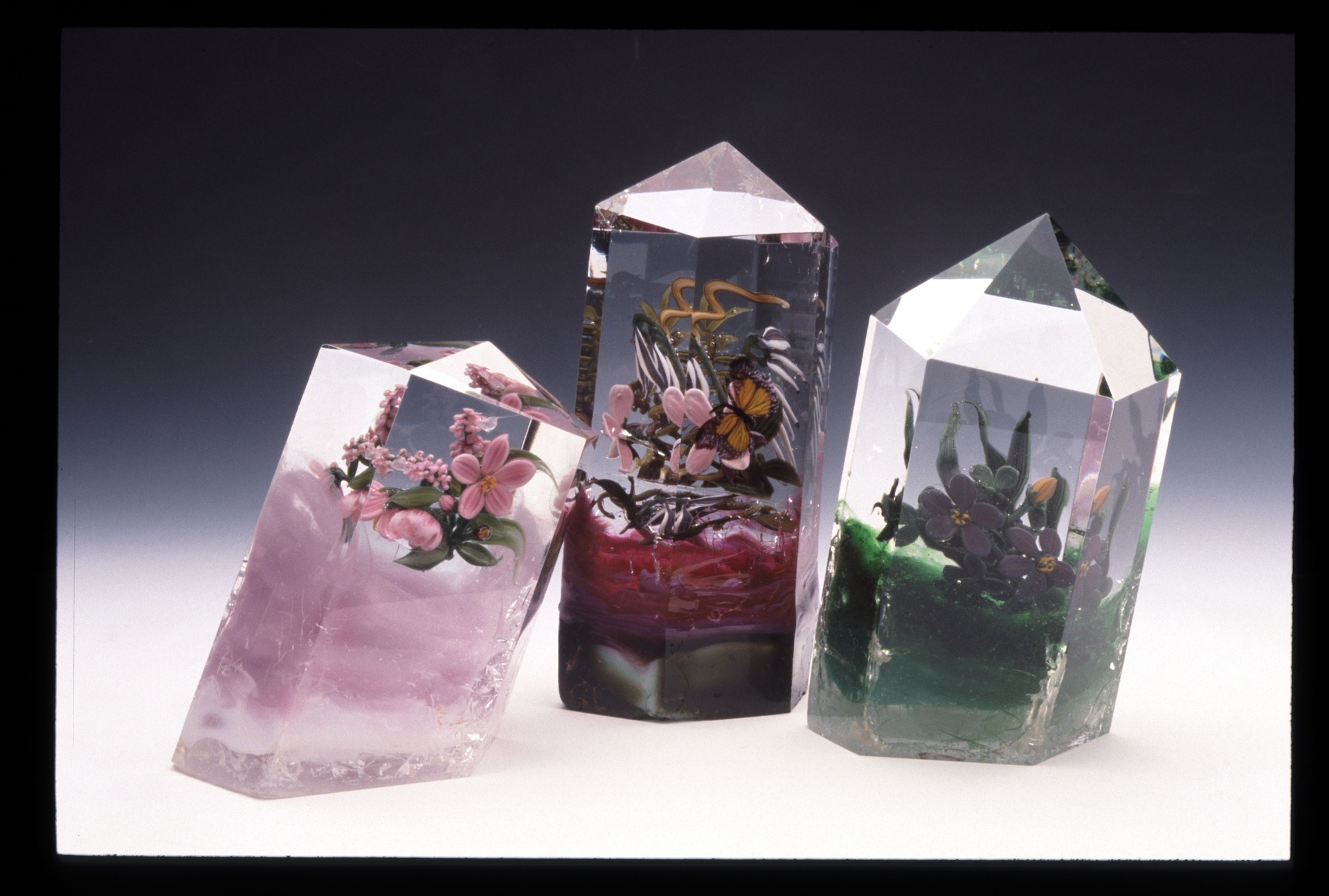 Художник создает удивительные картины, делая из них стеклянную Картины из стекла, техника Murrine, Лорен Стамп, Loren Stump