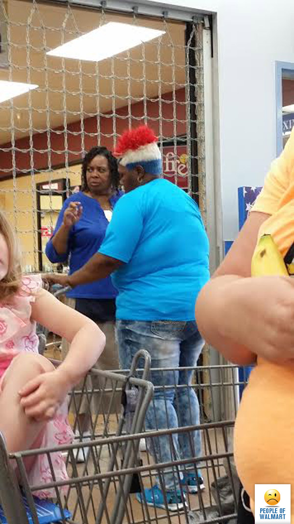 глупые американцы, people of Walmart, американцы в супермаркете, наряды посетителей американских супермаркетов
