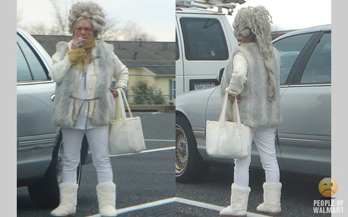глупые американцы, people of Walmart, американцы в супермаркете, наряды посетителей американских супермаркетов