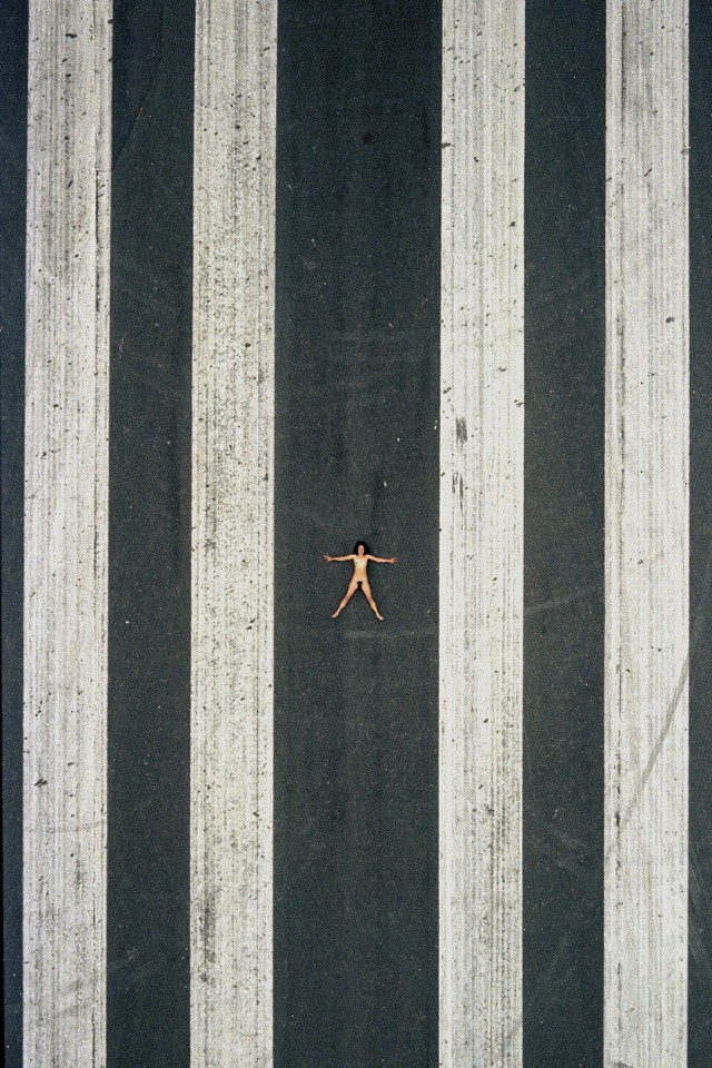 Голая женщина с воздуха, Джон Кроуфорд, John Crawford, проект Aerial Nudes