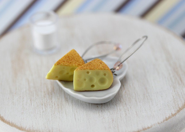 аппетитные украшения, украшения миниатюрная еда, украшения в виде еды