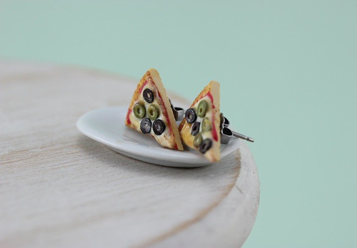 аппетитные украшения, украшения миниатюрная еда, украшения в виде еды