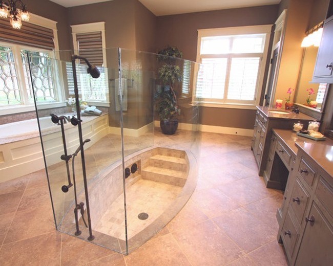 самые красивые души, красивейшие души мира, необычные души, душ на природе