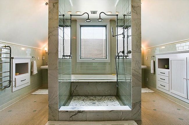 самые красивые души, красивейшие души мира, необычные души, душ на природе