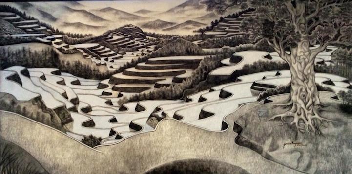 картины солнечные лучи и увеличительное стекло, Джордан Манг-осан, Jordan Mang-osan