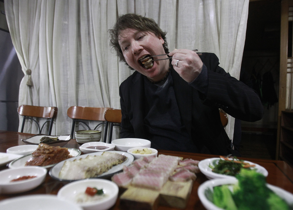 тухлая рыба, тухлое мясо ската, корейская кухня, Hongeohoe, корейский деликатес