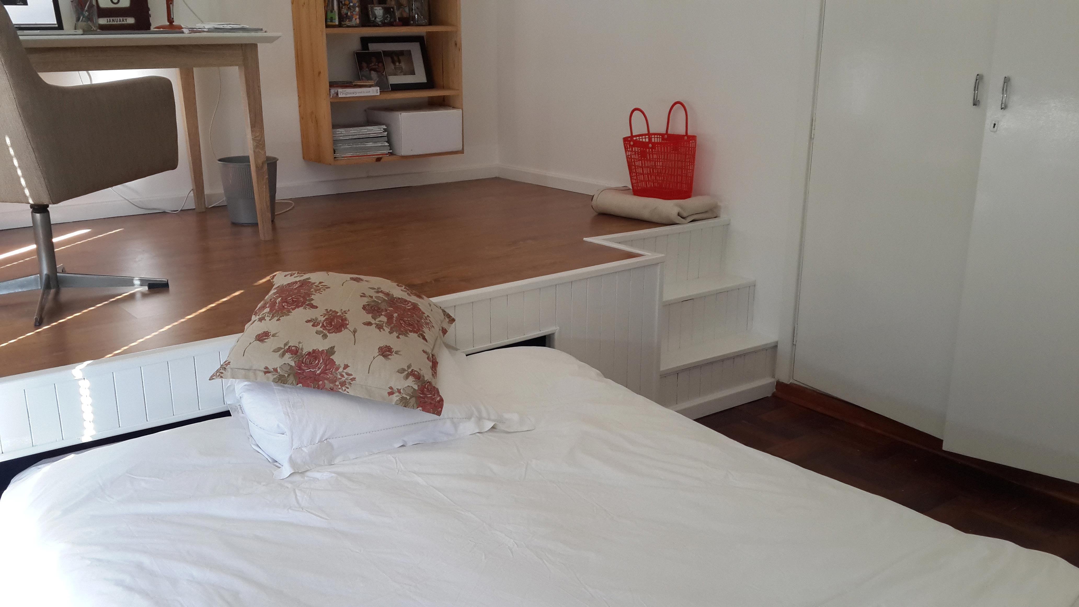 офис из спальни, рабочий офис из комнаты для гостей