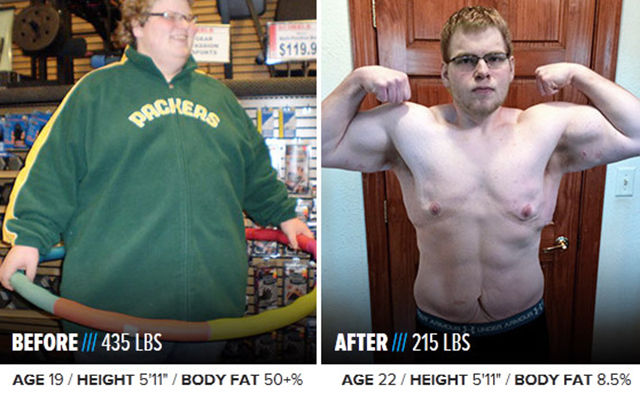 Люди похудели спортивное тело, похудели и накачали мускулы, из толстого в накаченного, жир в мышцы