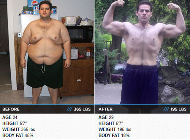 Люди похудели спортивное тело, похудели и накачали мускулы, из толстого в накаченного, жир в мышцы
