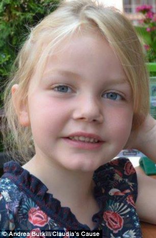 Claudia Burkill,  Клаудия Буркилл, первая девочка победившая рак мозга 