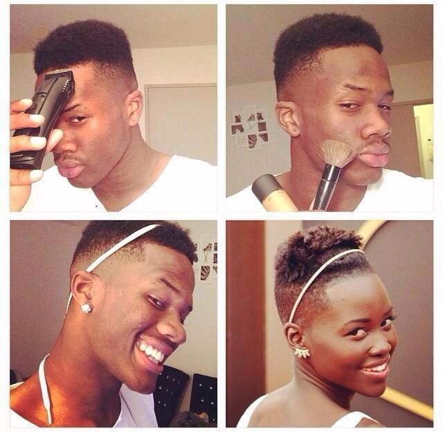 Парни при помощи макияжа пародируют превращение звезд в тех, кем они являются Makeup Transformation, парни пародируют макияж знаменитости, парни пародируют превращение звезд, превращение парней в знаменитости