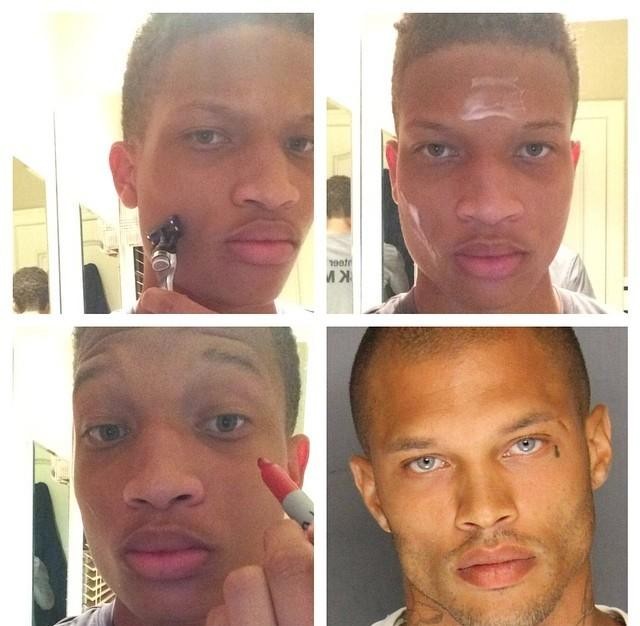 Парни при помощи макияжа пародируют превращение звезд в тех, кем они являются Makeup Transformation, парни пародируют макияж знаменитости, парни пародируют превращение звезд, превращение парней в знаменитости