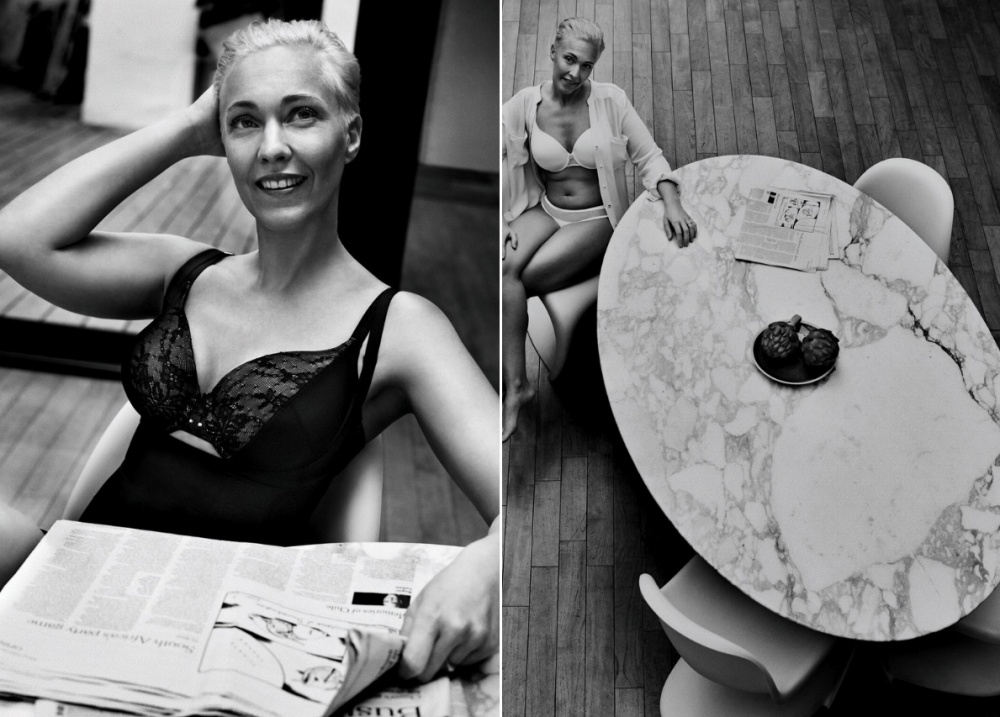 Triumph Marc Hom, реальные женщина реклама нижнего белья, Марк Хом