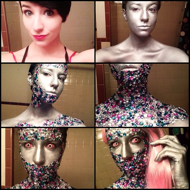 перевоплощение при  помощи макияжа, Стефани Фернандес, Stephanie Fernandez