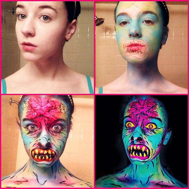 перевоплощение при  помощи макияжа, Стефани Фернандес, Stephanie Fernandez