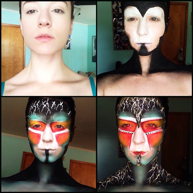 перевоплощение при  помощи макияжа, Стефани Фернандес, Stephanie Fernandez