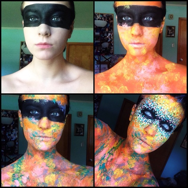 перевоплощение при  помощи макияжа, Стефани Фернандес, Stephanie Fernandez