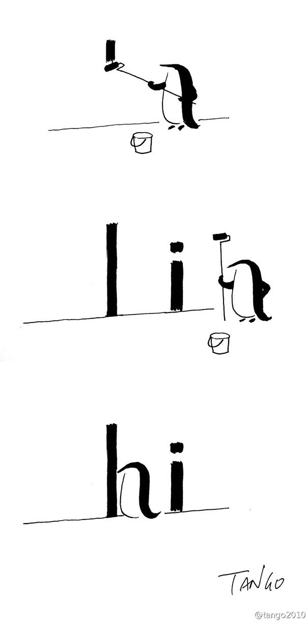 остроумные комиксы Tango, комиксы Tumblr Tango 