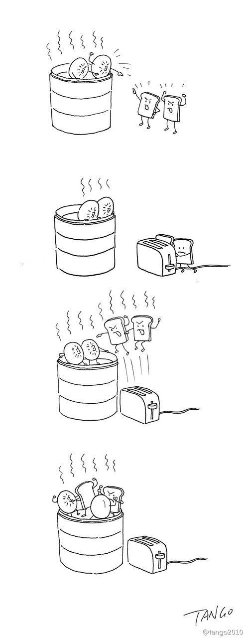 остроумные комиксы Tango, комиксы Tumblr Tango 