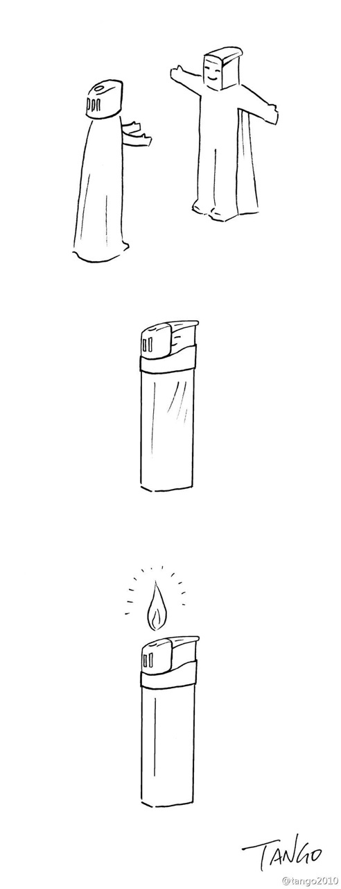 остроумные комиксы Tango, комиксы Tumblr Tango 