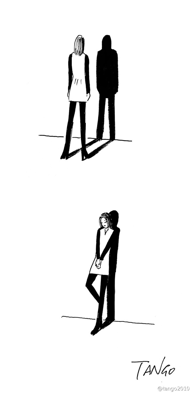 остроумные комиксы Tango, комиксы Tumblr Tango 