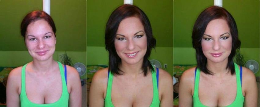 Ошеломляющее преображение обычных девушек до и после макияжа до и после макияжа, преображение макияж