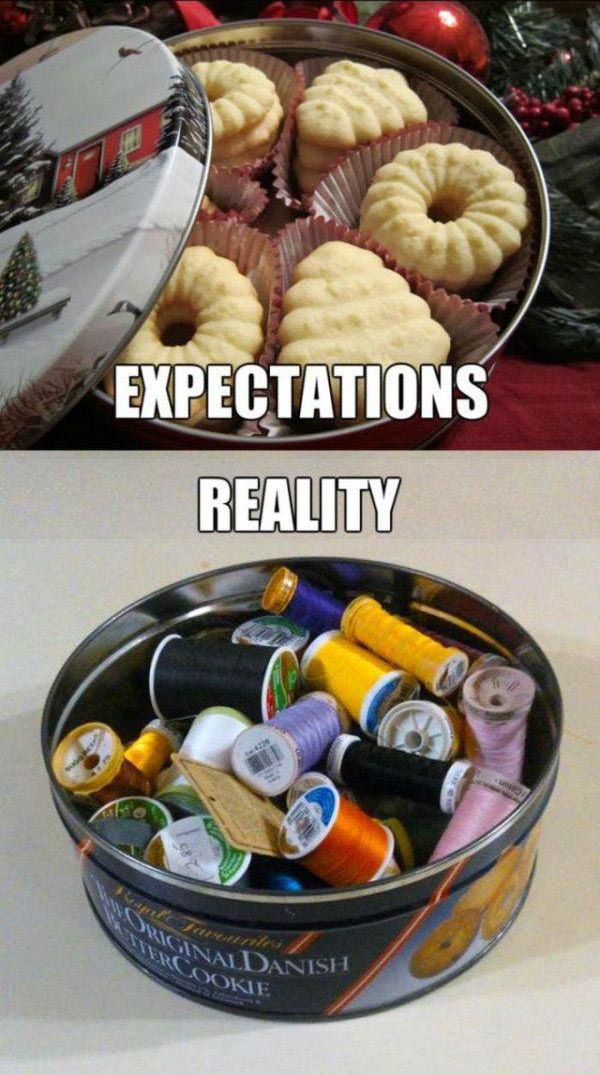 ожидание против реальности, в стиле ожидание против реальности