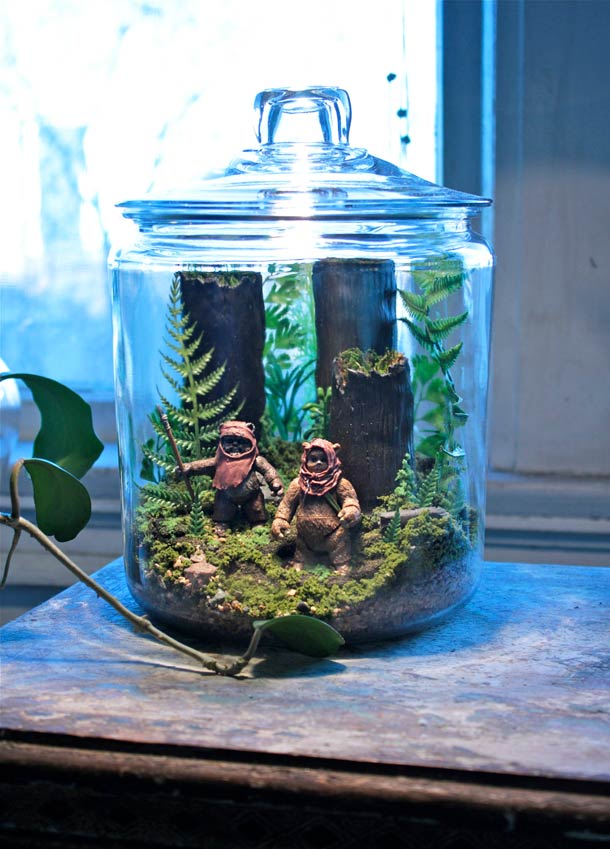 The Wonder Room,чудесная комната, сказочные, миниатюры, за стеклом, Тони Ларсон, Tony Larson