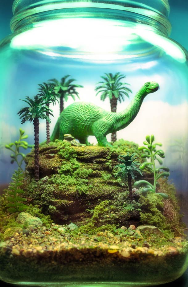 The Wonder Room,чудесная комната, сказочные, миниатюры, за стеклом, Тони Ларсон, Tony Larson