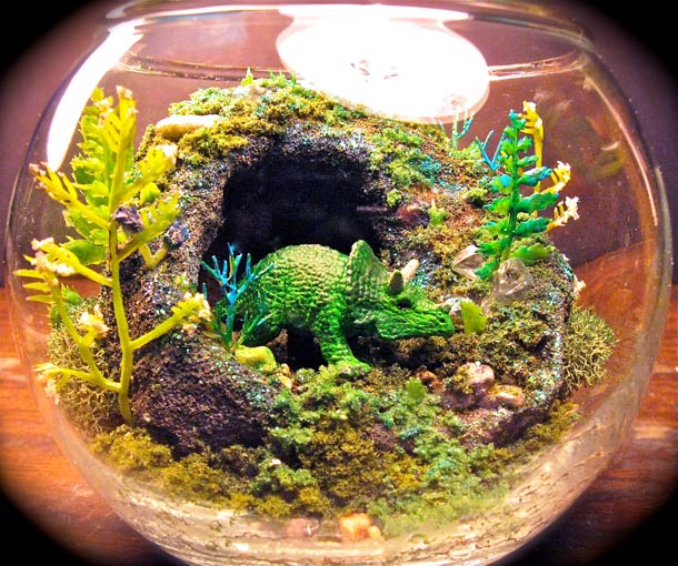 The Wonder Room,чудесная комната, сказочные, миниатюры, за стеклом, Тони Ларсон, Tony Larson