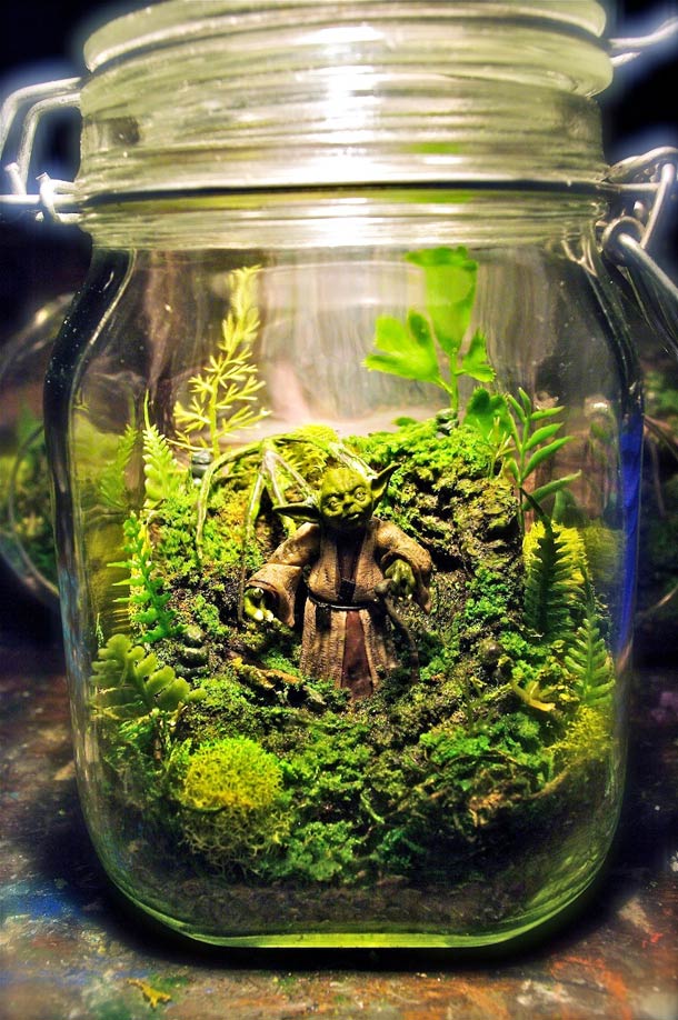 The Wonder Room,чудесная комната, сказочные, миниатюры, за стеклом, Тони Ларсон, Tony Larson