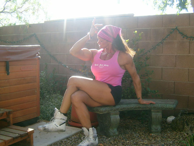 Габриэль Хеймс, Gabrielle Hames, мускулистая невеста, невеста бодибилдинг