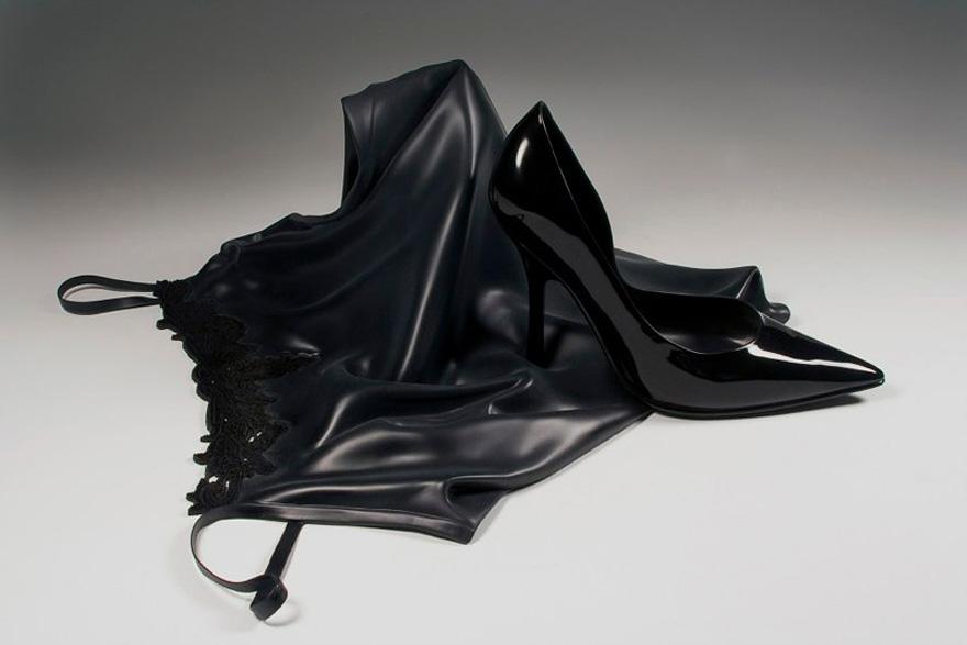 реалистичные скульптуры из дерева, художник Тома Эккерт, Tom Eckert, скульптуры дерево ткань