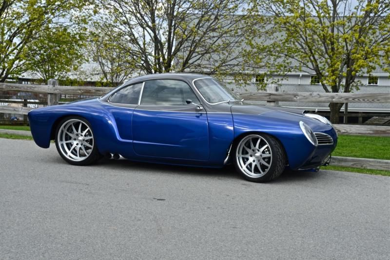 ржавый кузов Karmann Ghia 1967, Blue Mamba Viper, из ржавого кузова в шикарный автомобиль