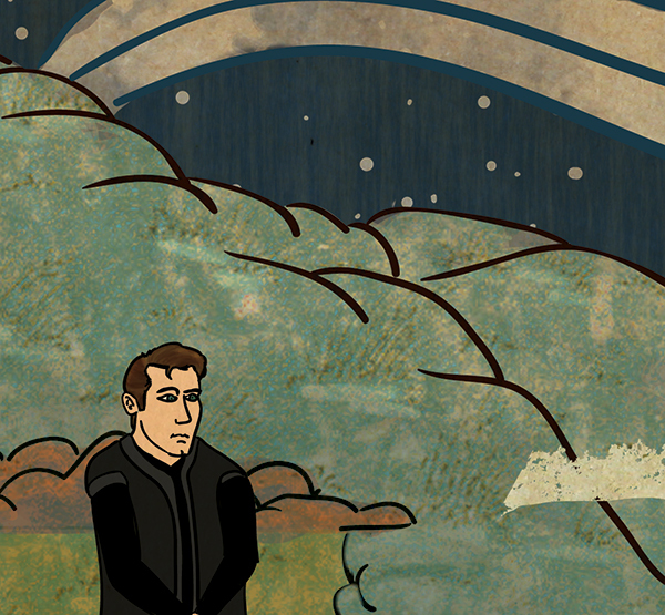 Сцены, голливудских фильмов, в турецких картинах , художник, Мурат Палта Murat Palta, османская империя