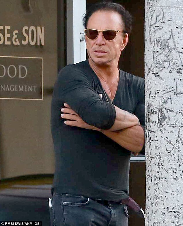 Микки Рурк 2014, Микки Рурк похудел, Микки Рурк пластические операции 