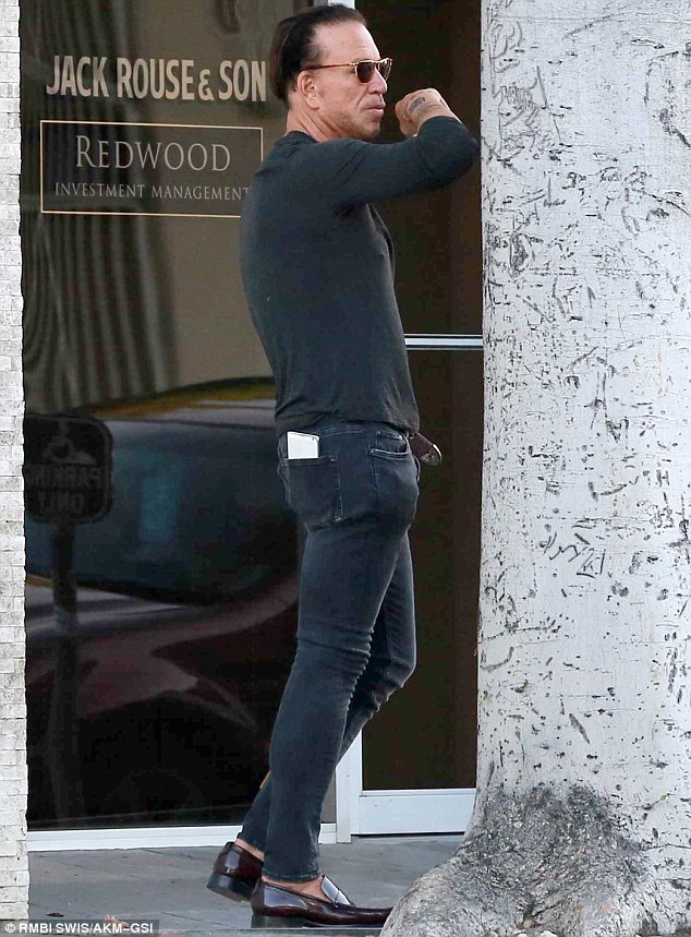 Микки Рурк 2014, Микки Рурк похудел, Микки Рурк пластические операции 