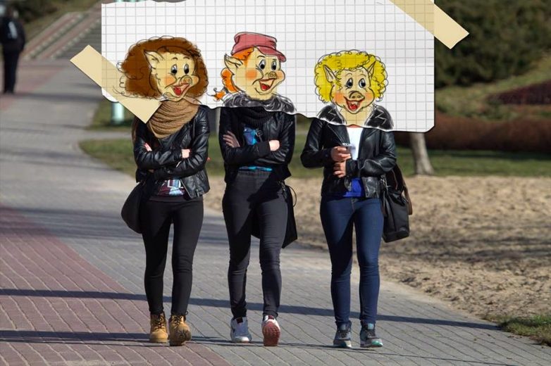 рисунки на фотографиях, иллюстрации на фотографиях, Алекса Носнего, Aleksa Nocnego