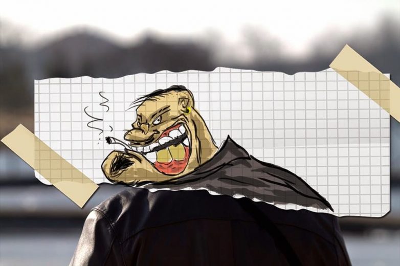 рисунки на фотографиях, иллюстрации на фотографиях, Алекса Носнего, Aleksa Nocnego