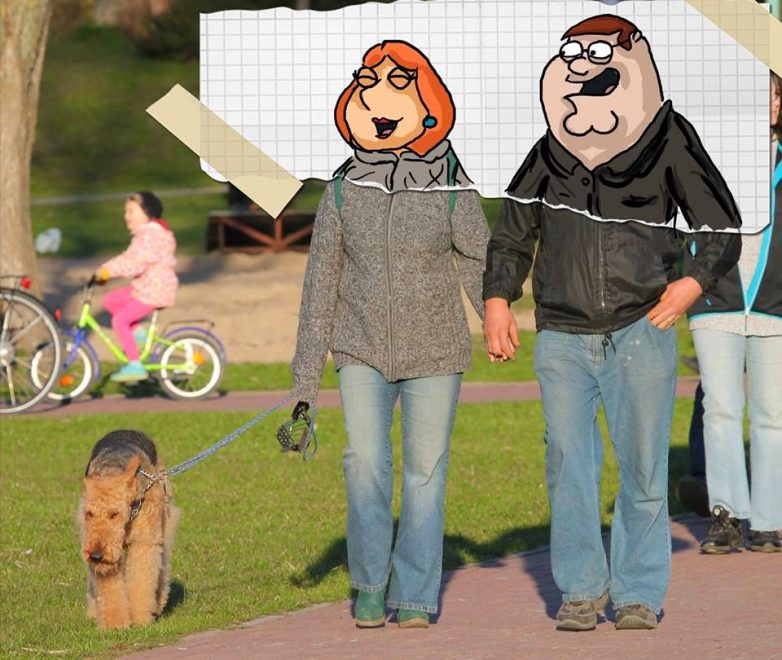 рисунки на фотографиях, иллюстрации на фотографиях, Алекса Носнего, Aleksa Nocnego