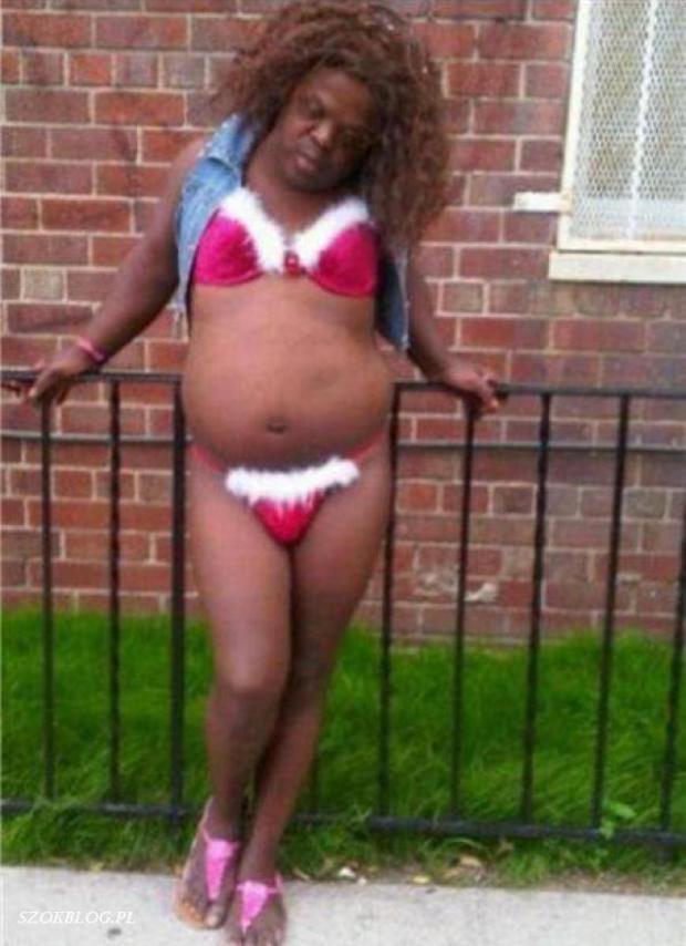 Горе-модники на улицах города, фрики