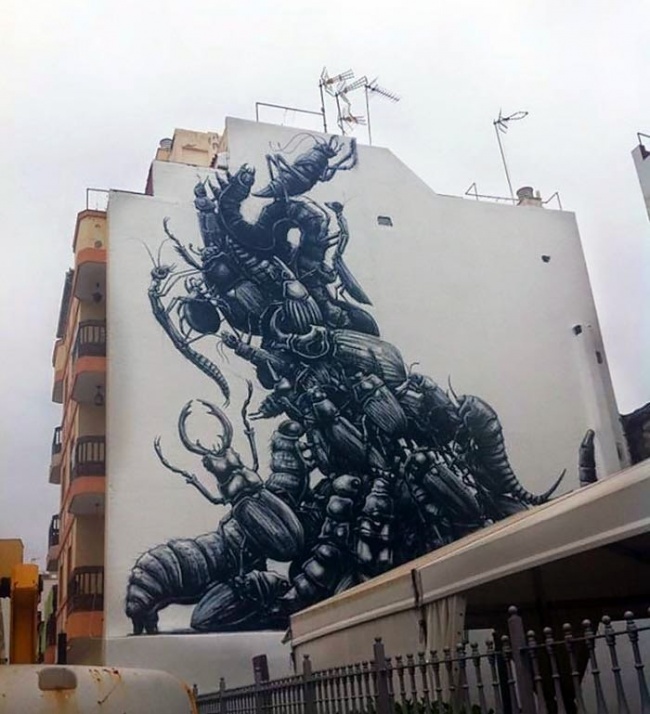 Самое крутое из мира стрит-арта за май 2014 Самое крутое из стрит-арта за май, крутой стрит-арт, лучший стрит-арт