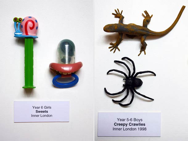 Выставка, конфискованые предметы у учеников, за 30 лет, Confiscation Cabinets