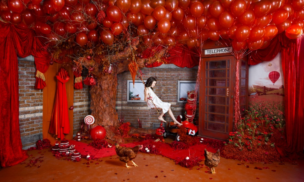 Волшебная арт-инсталляция о чистоте цвета от Эдриен Брум фотопроект, фотограф, «The Color Project», Эдриен Брум, Adrien Broom